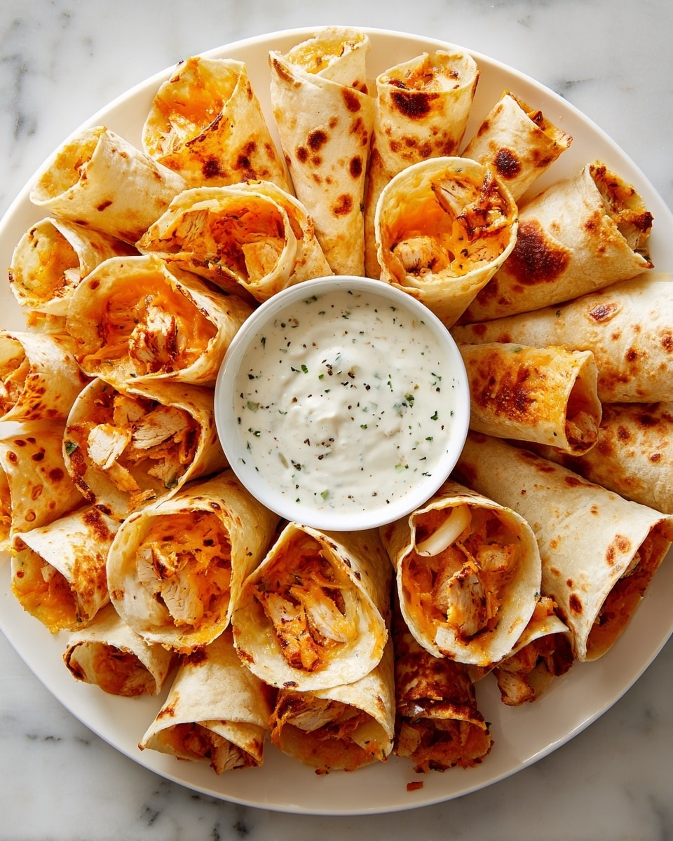 Blooming Quesadilla Ring Recipe - Recipe Image