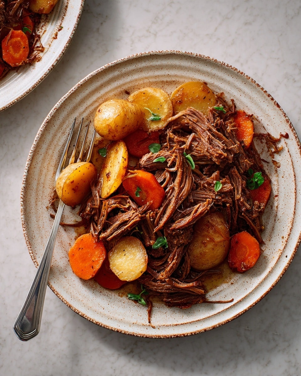 Apple Cider Braised Brisket with Vegetables Recipe - Recipe Image
