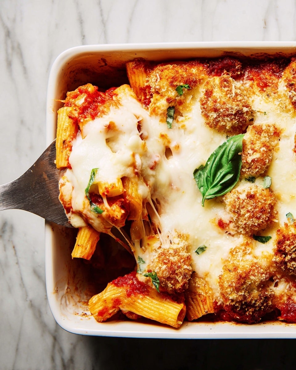 Chicken Nugget Parm Casserole Recipe - Recipe Image