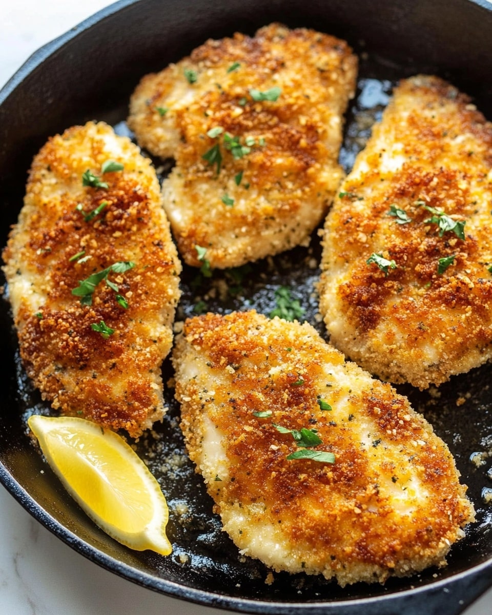 Parmesan Crusted Chicken Recipe - Recipe Image