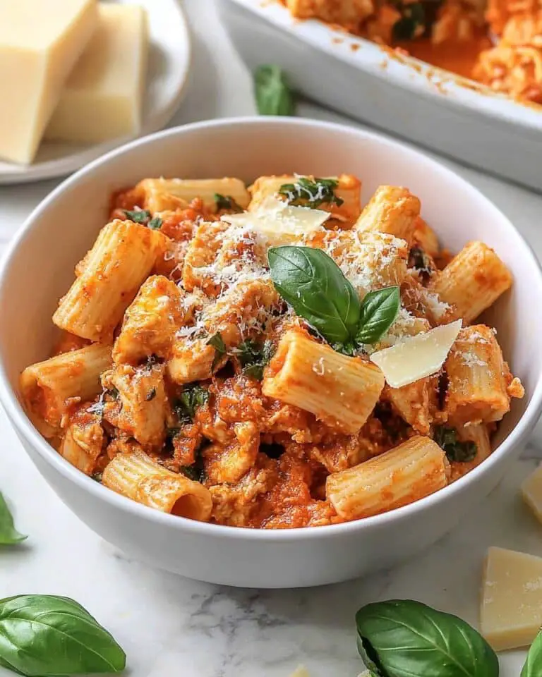 Baked Chicken Parmesan Casserole Recipe