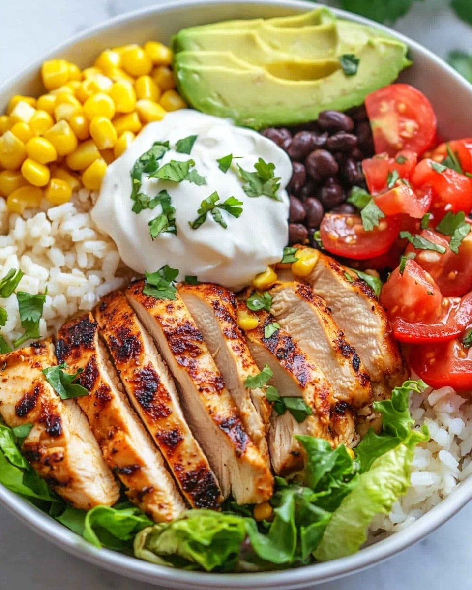 Grilled Chicken Burrito Bowl Recipe - Recipe Image