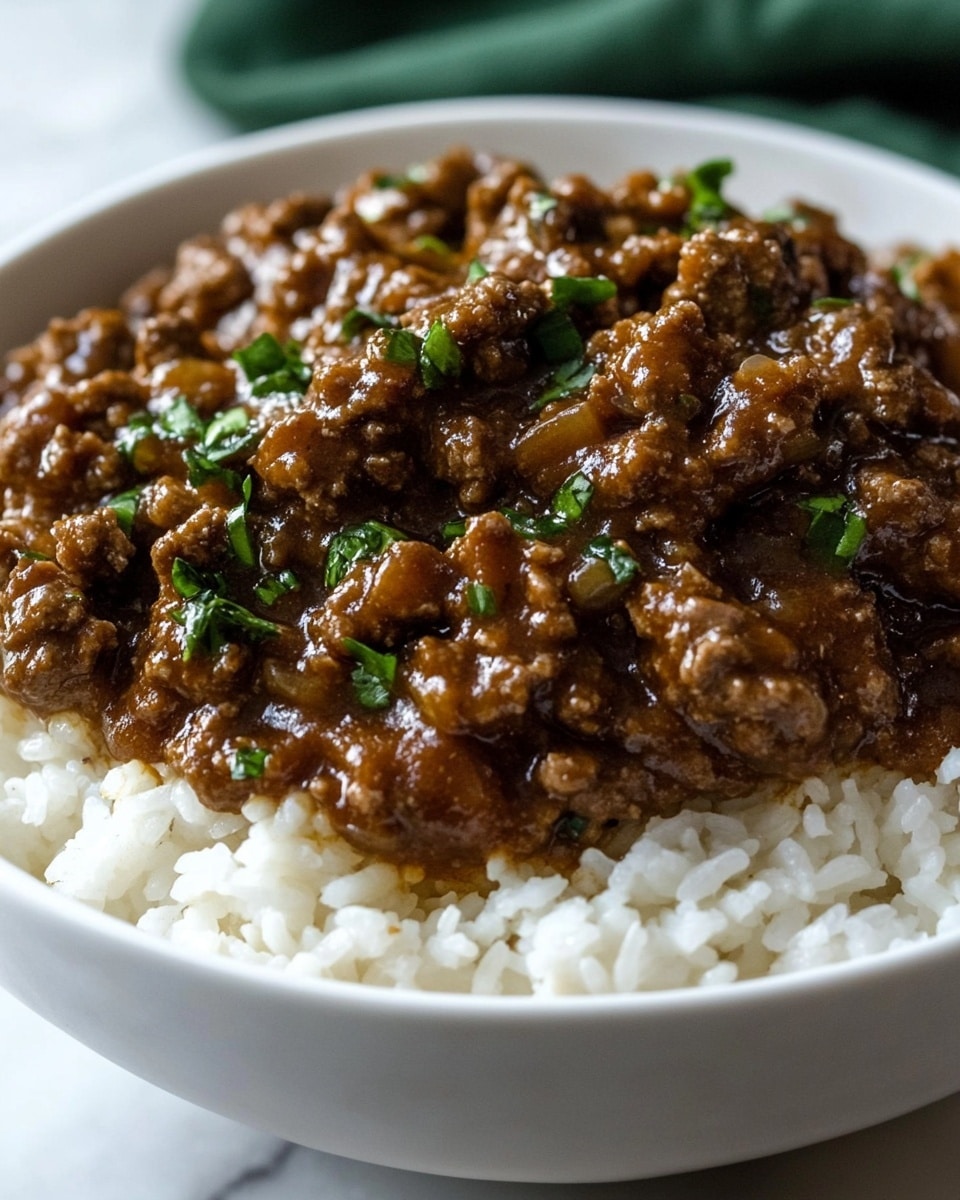 Mongolian Ground Beef Recipe - Recipe Image