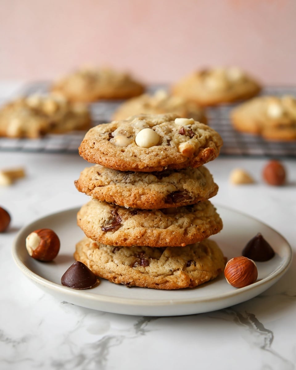 Chocolate & Hazelnut Cookies Recipe - Recipe Image