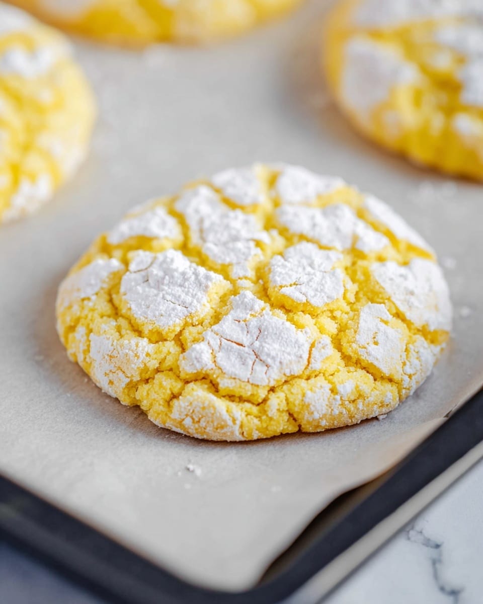 Lemon Cake Mix Cookies Recipe - Recipe Image