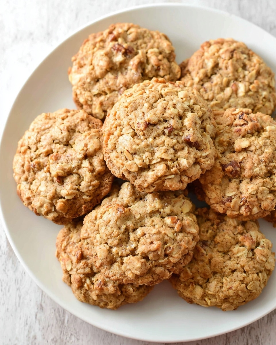 Oatmeal Coconut Pecan Cookies Recipe - Recipe Image