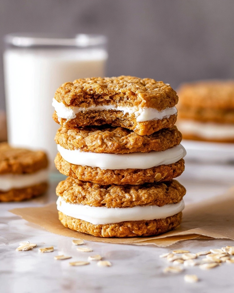 Homemade Oatmeal Cream Pies Recipe - Recipe Image