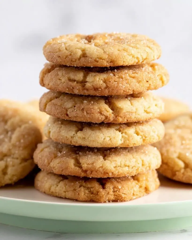 Crinkly Crackly Butter Toffee Sugar Cookies Recipe