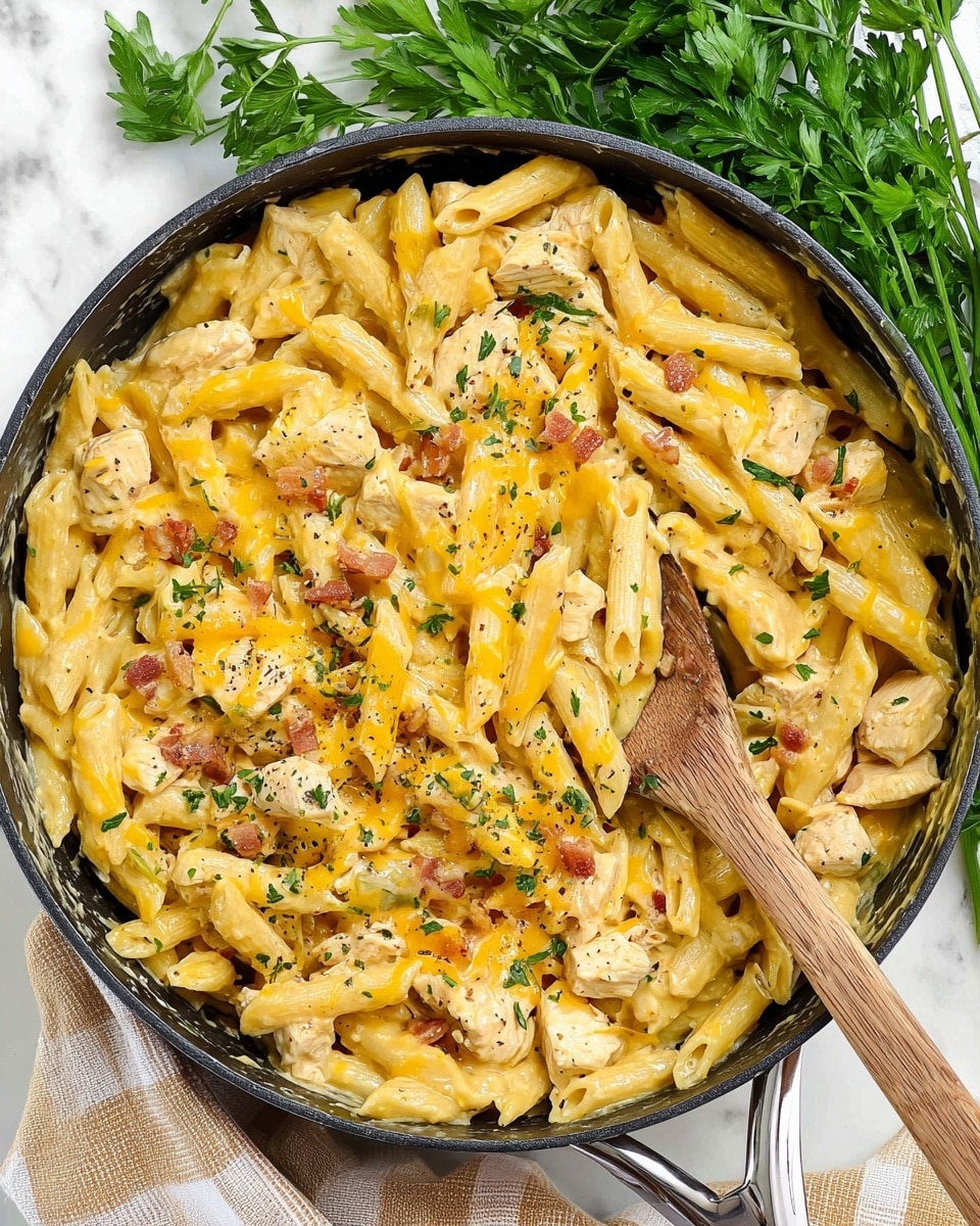 Crack Chicken Pasta Recipe - Recipe Image
