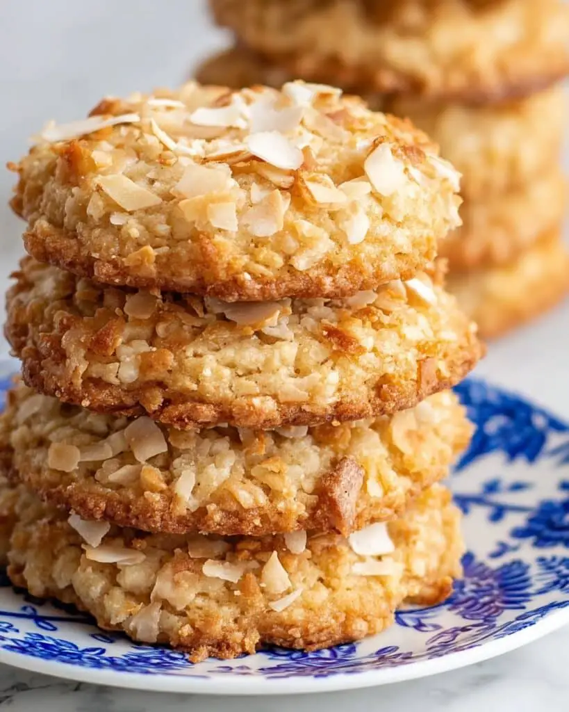 Crispy, Chewy Carolina Coconut Cookies Recipe