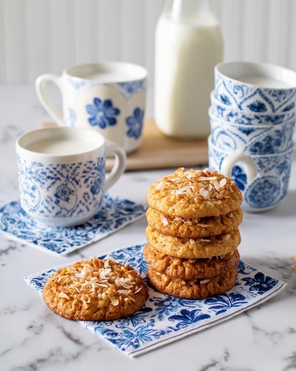 Crispy, Chewy Carolina Coconut Cookies Recipe - Recipe Image