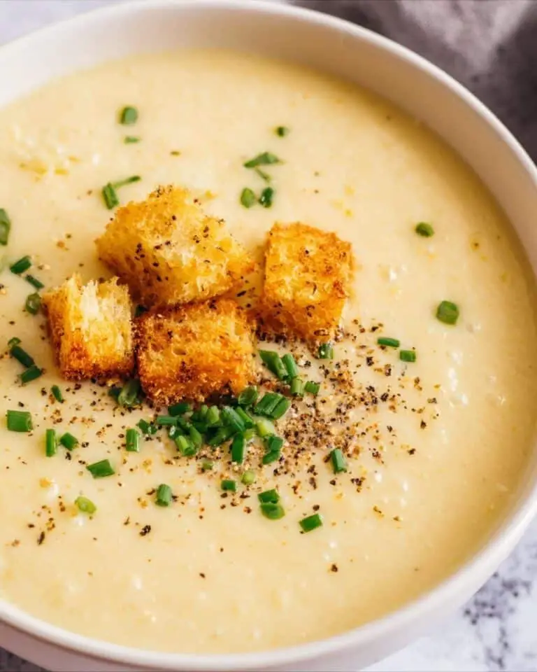 Creamy Potato Leek Soup Recipe