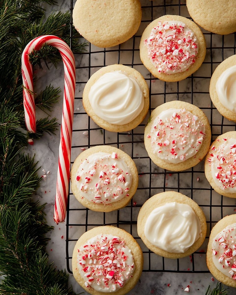 Peppermint Meltaway Cookies Recipe - Recipe Image