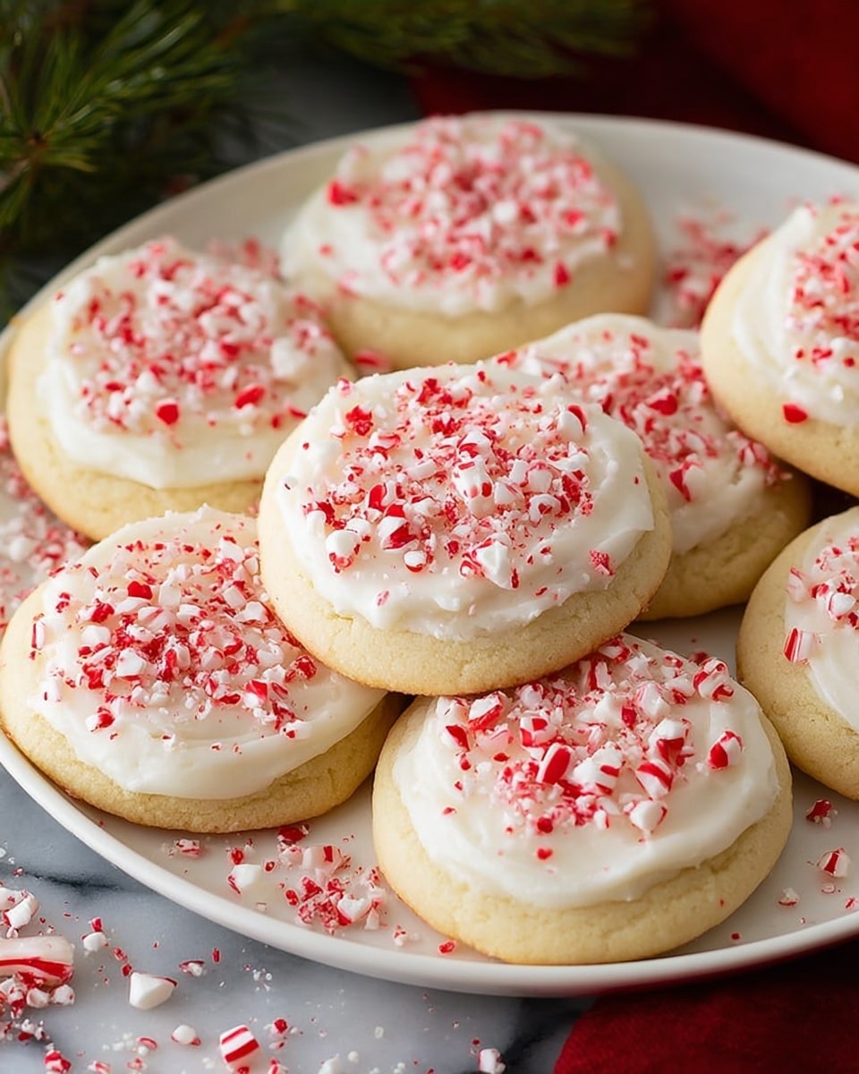 Peppermint Meltaway Cookies Recipe - Recipe Image