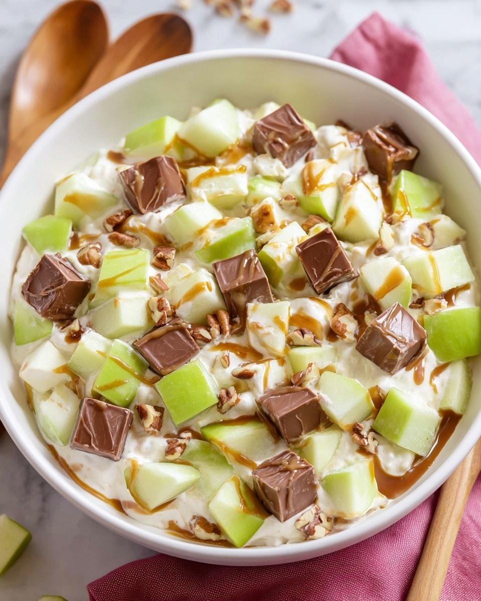 Snickers Apple Salad Recipe - Recipe Image