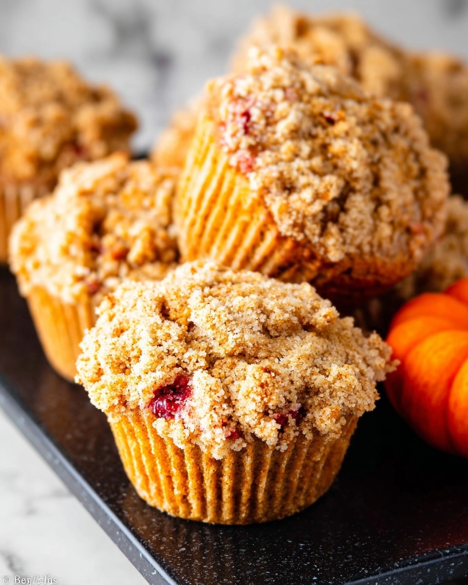 Apple Pumpkin Streusel Muffins Small Batch Recipe - Recipe Image