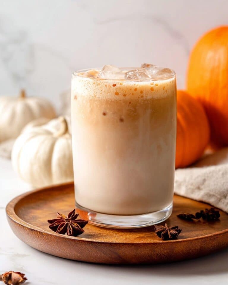 Iced Pumpkin Cream Chai Tea Latte Recipe