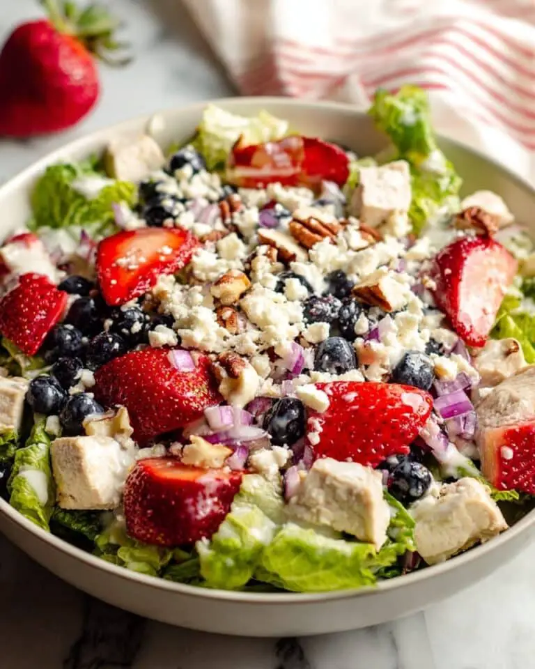 Strawberry Poppyseed Chicken Salad Recipe