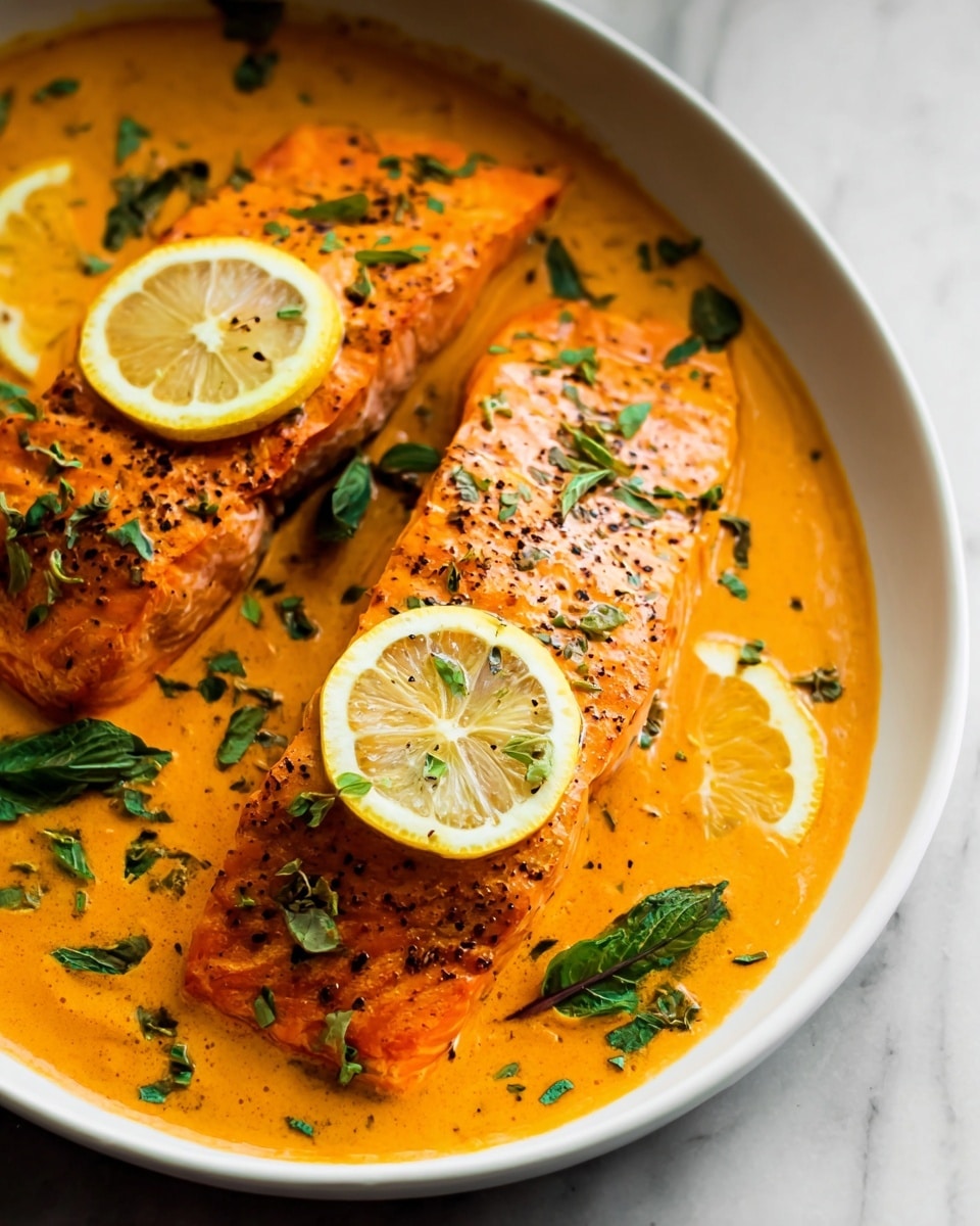 Roasted Red Pepper Salmon Recipe - Recipe Image