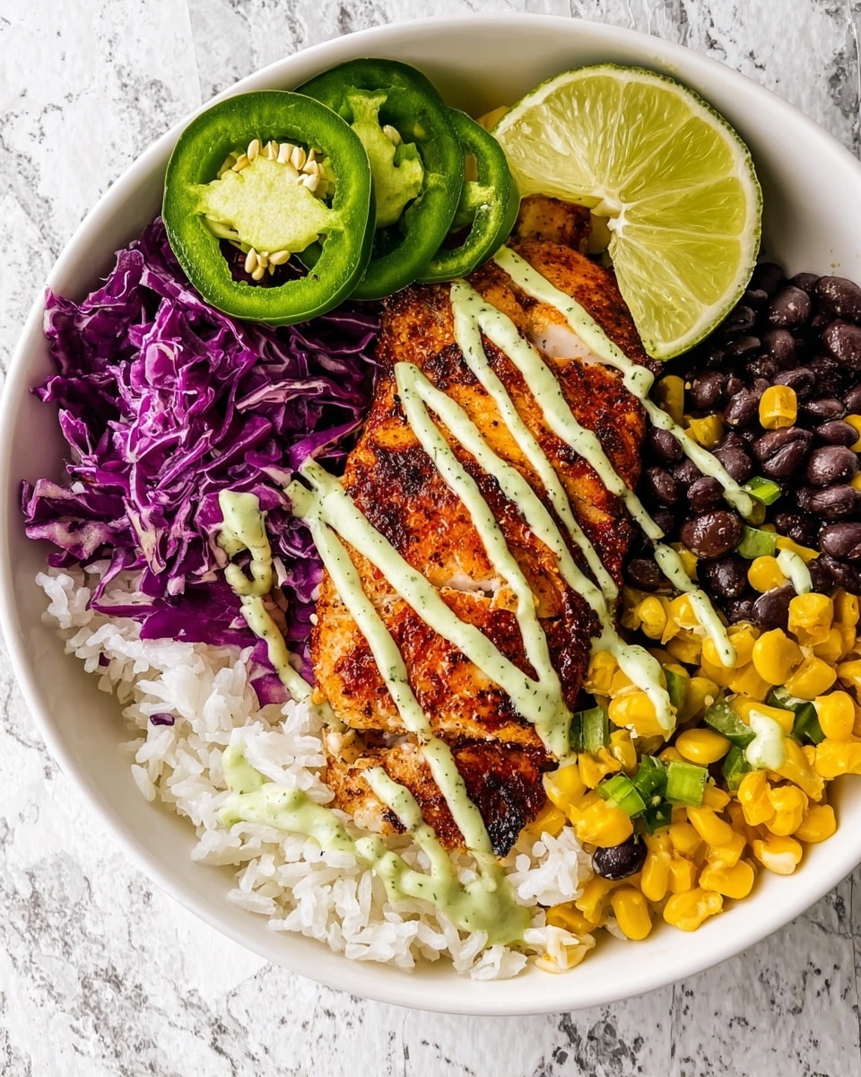 Blackened Fish Taco Bowls Recipe - Recipe Image