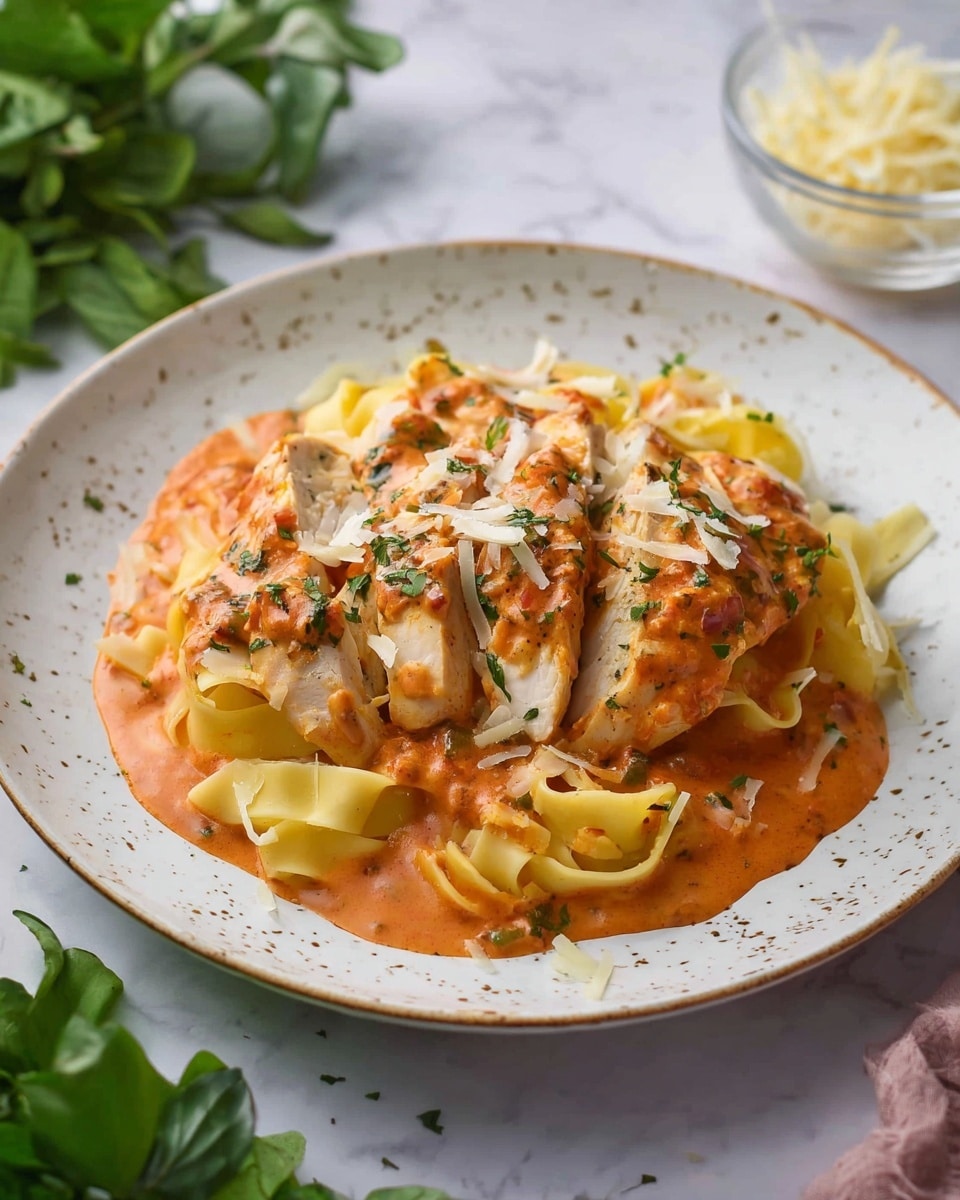 Slow Cooker Creamy Tomato Basil Chicken Recipe - Recipe Image