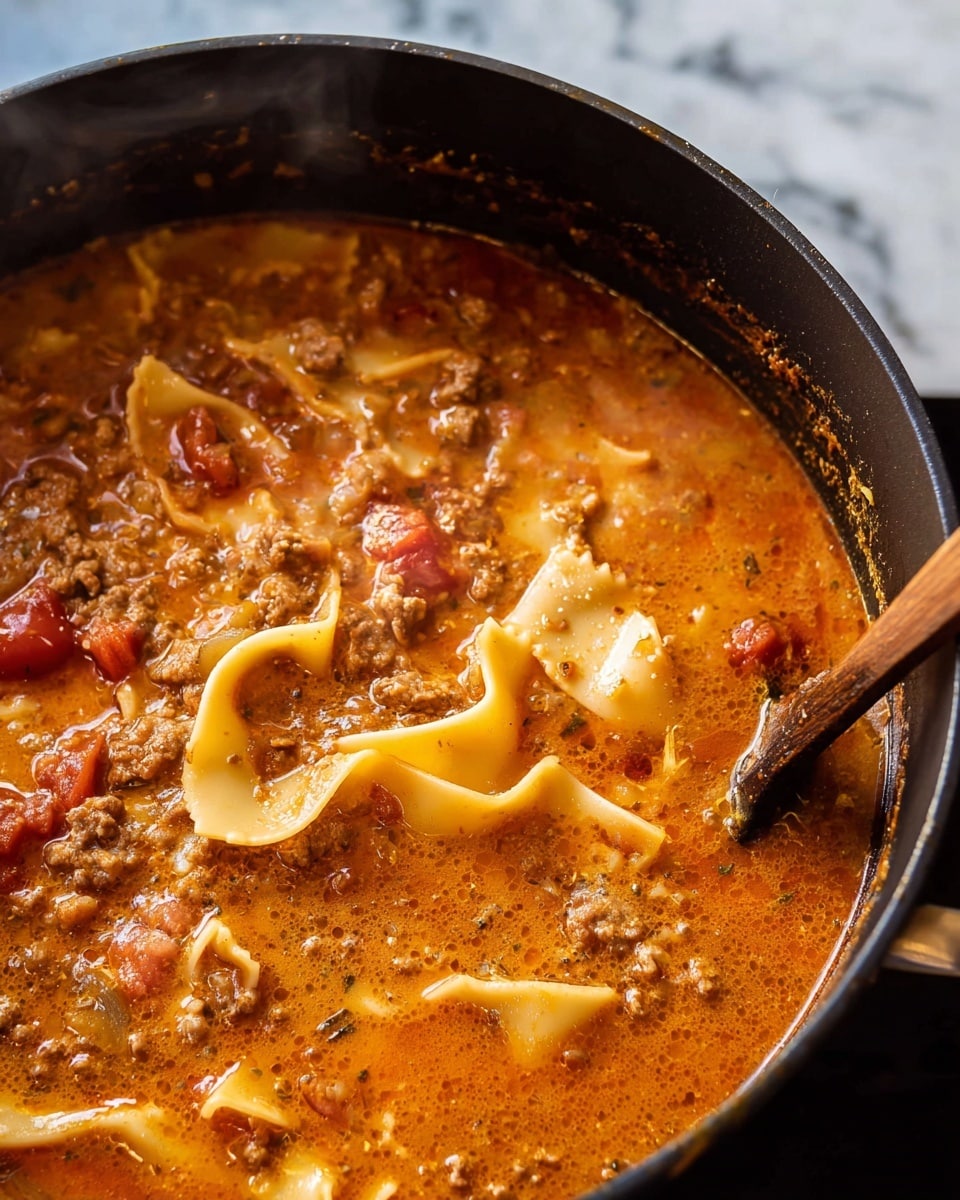Spicy Lasagna Soup Recipe - Recipe Image