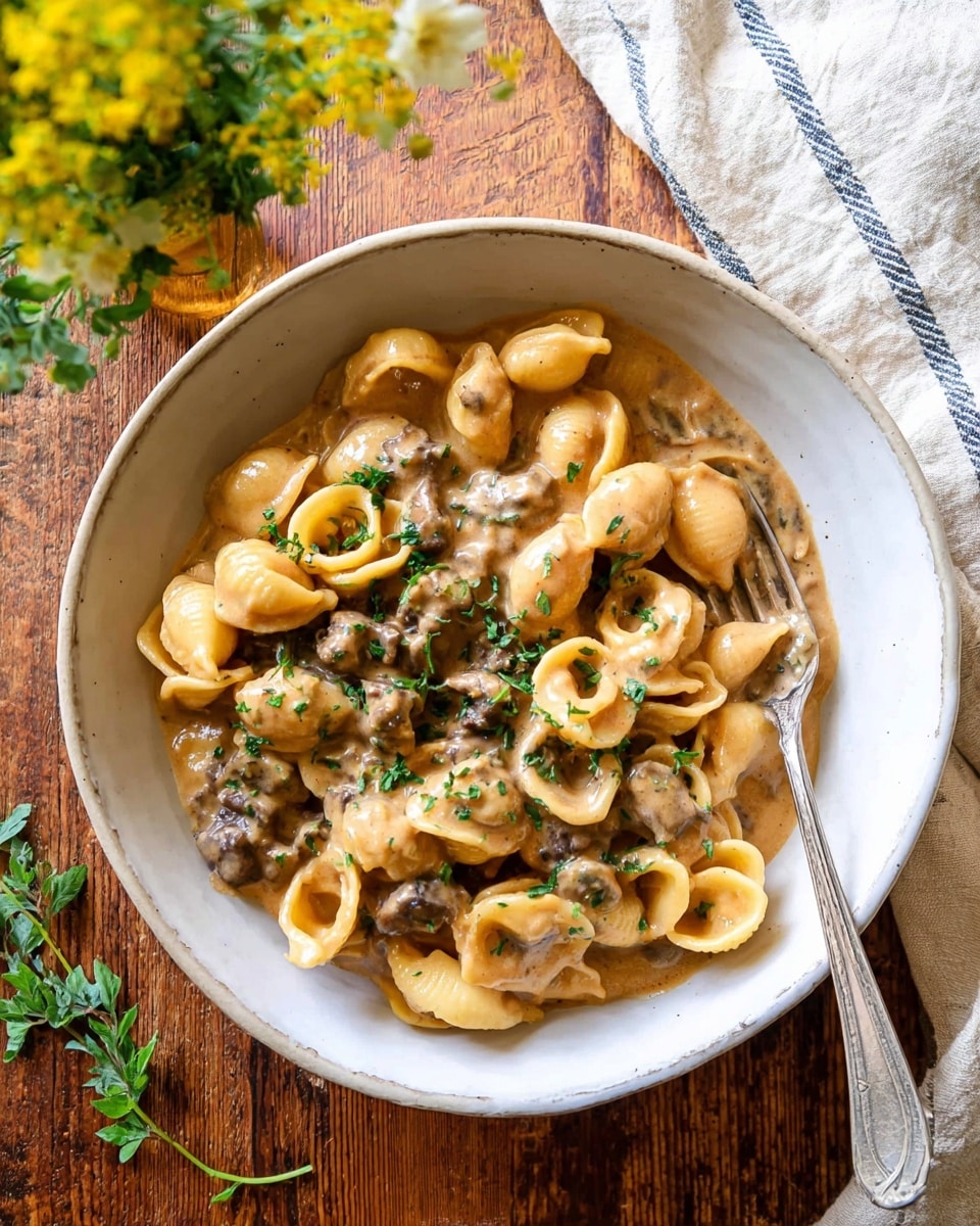 Healthier Homemade One Pot Hamburger Helper Recipe - Recipe Image