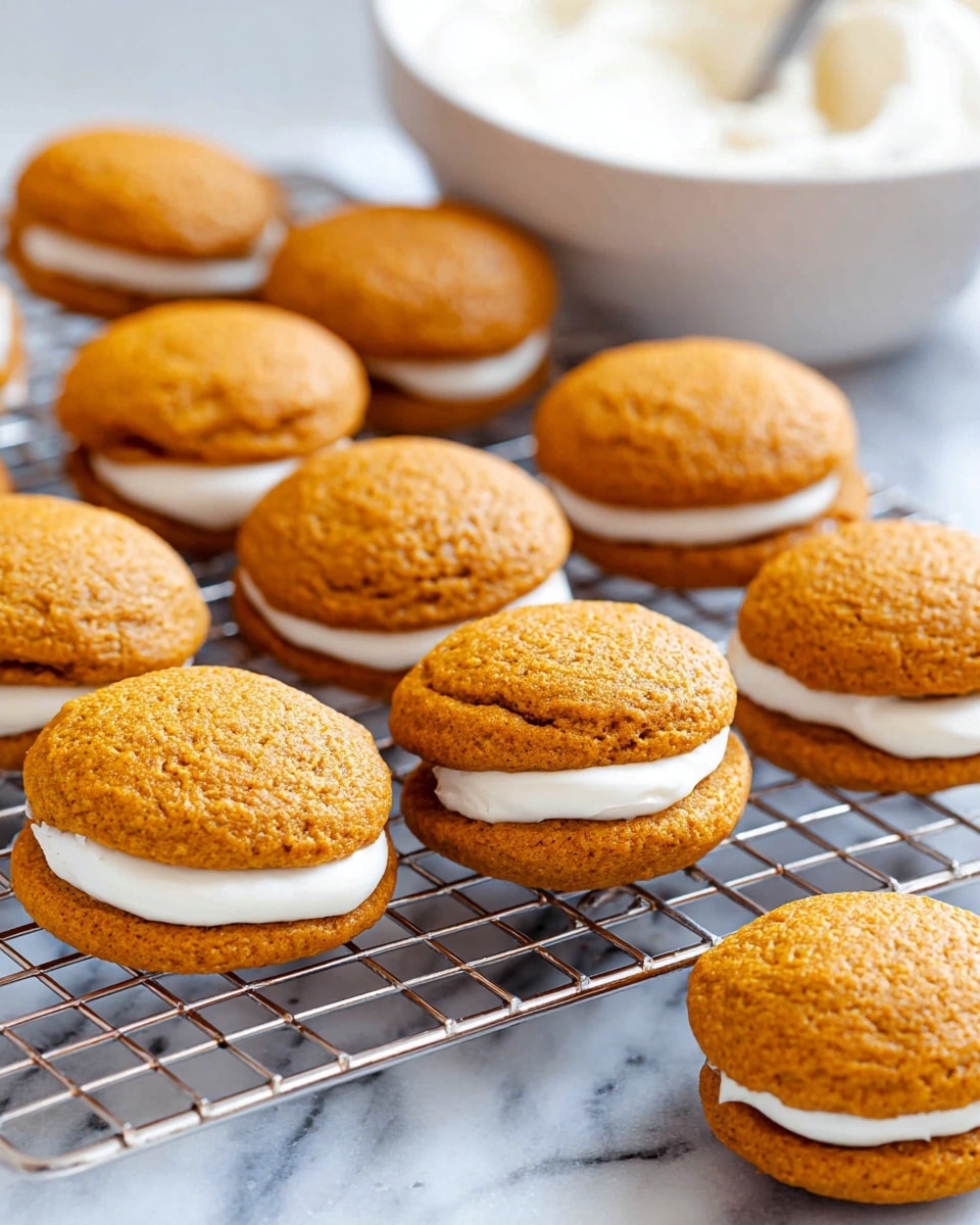 Pumpkin Whoopie Pies Recipe - Recipe Image