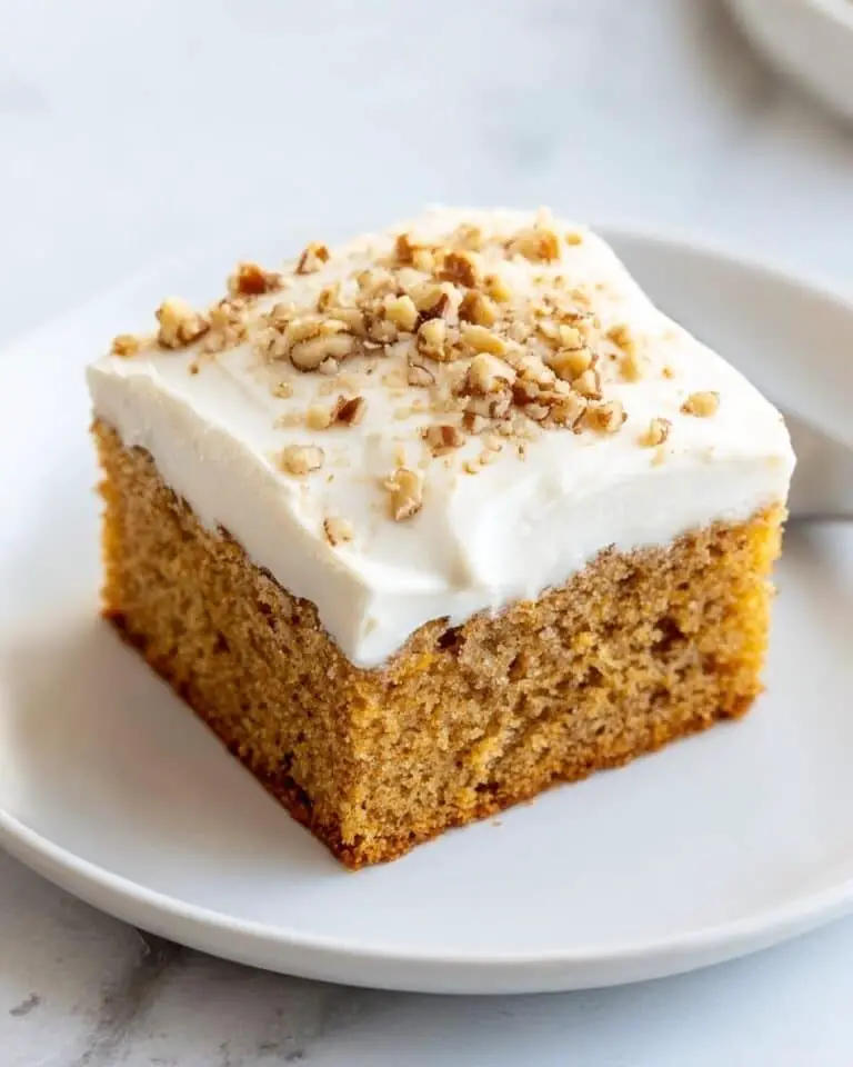 Pumpkin Cake with Cream Cheese Frosting Recipe