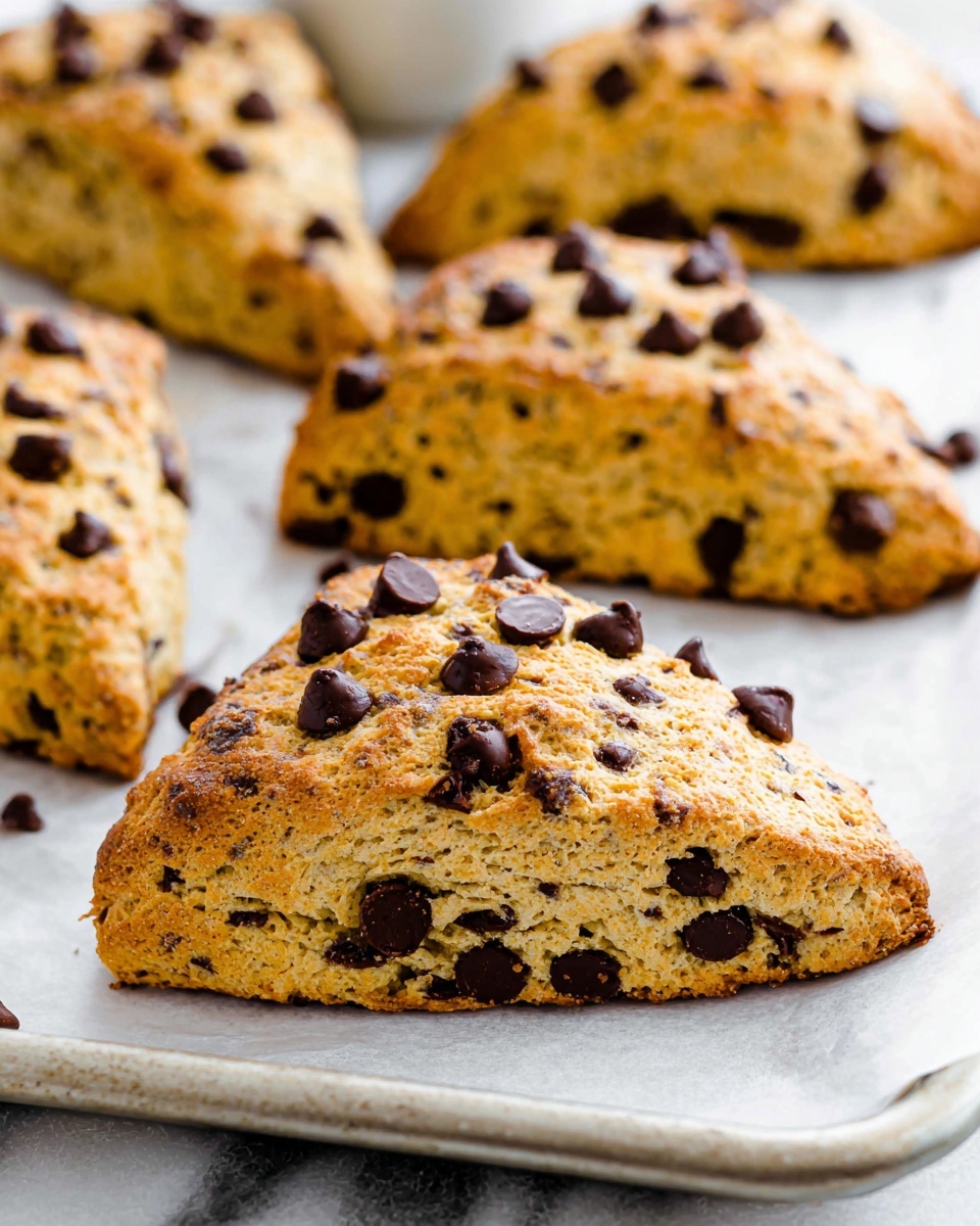 Pumpkin Chocolate Chip Scones Recipe - Recipe Image