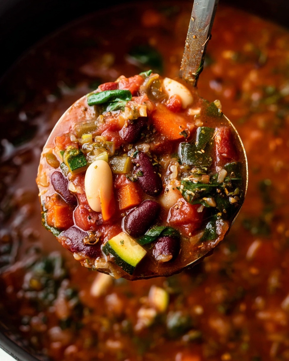 Thick & Hearty Minestrone Soup Recipe - Recipe Image
