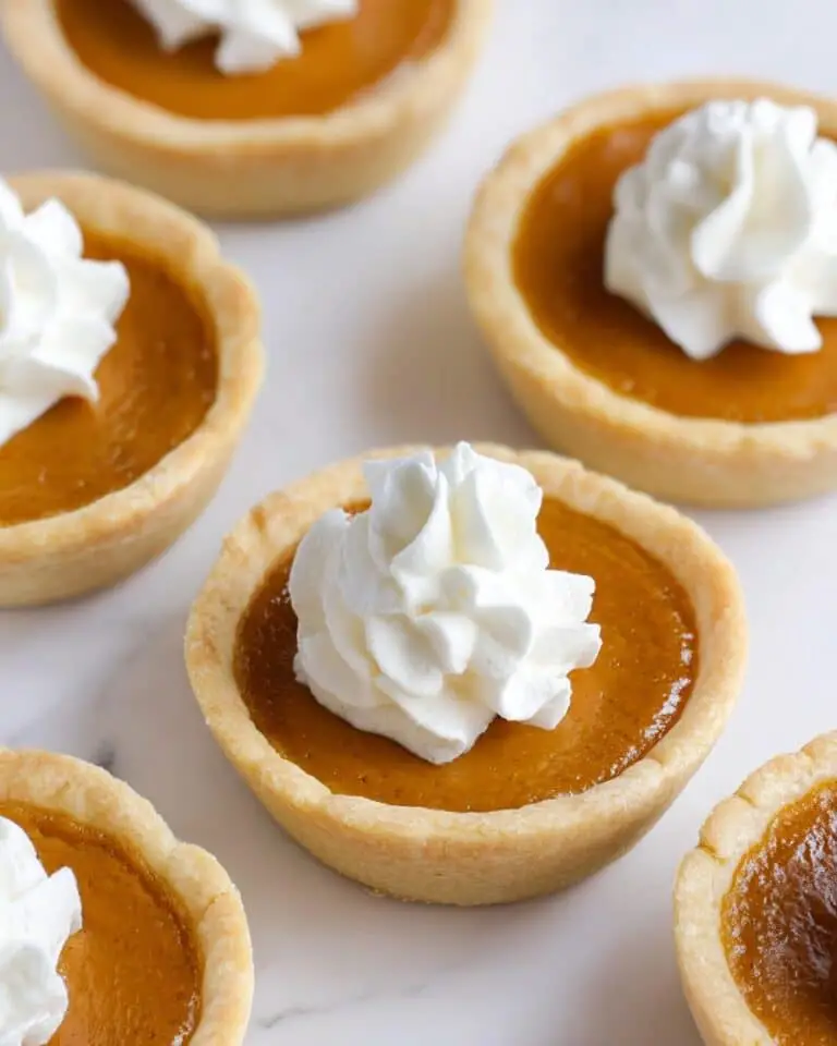Mini Maple Pumpkin Pies Recipe