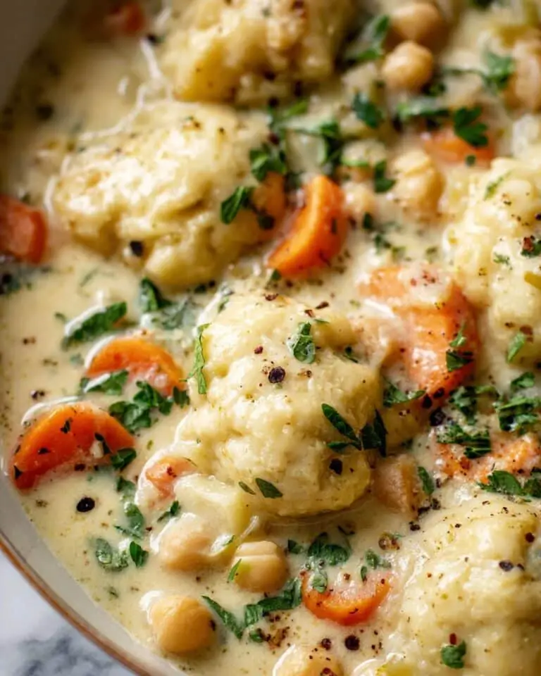 Chickpeas and Dumplings Recipe