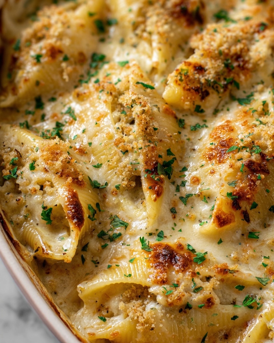 French Onion Stuffed Shells Recipe - Recipe Image