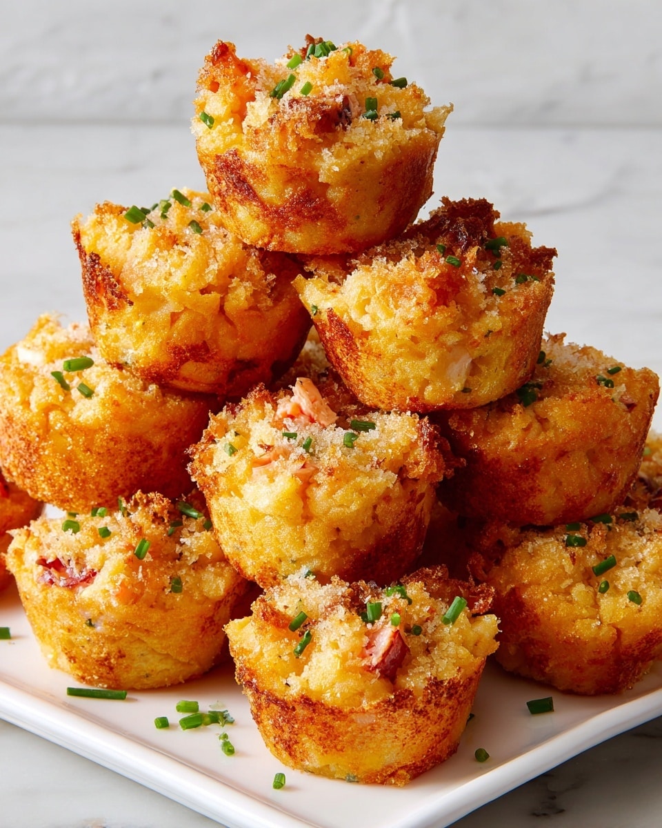 Lobster Mac & Cheese Bites Recipe - Recipe Image