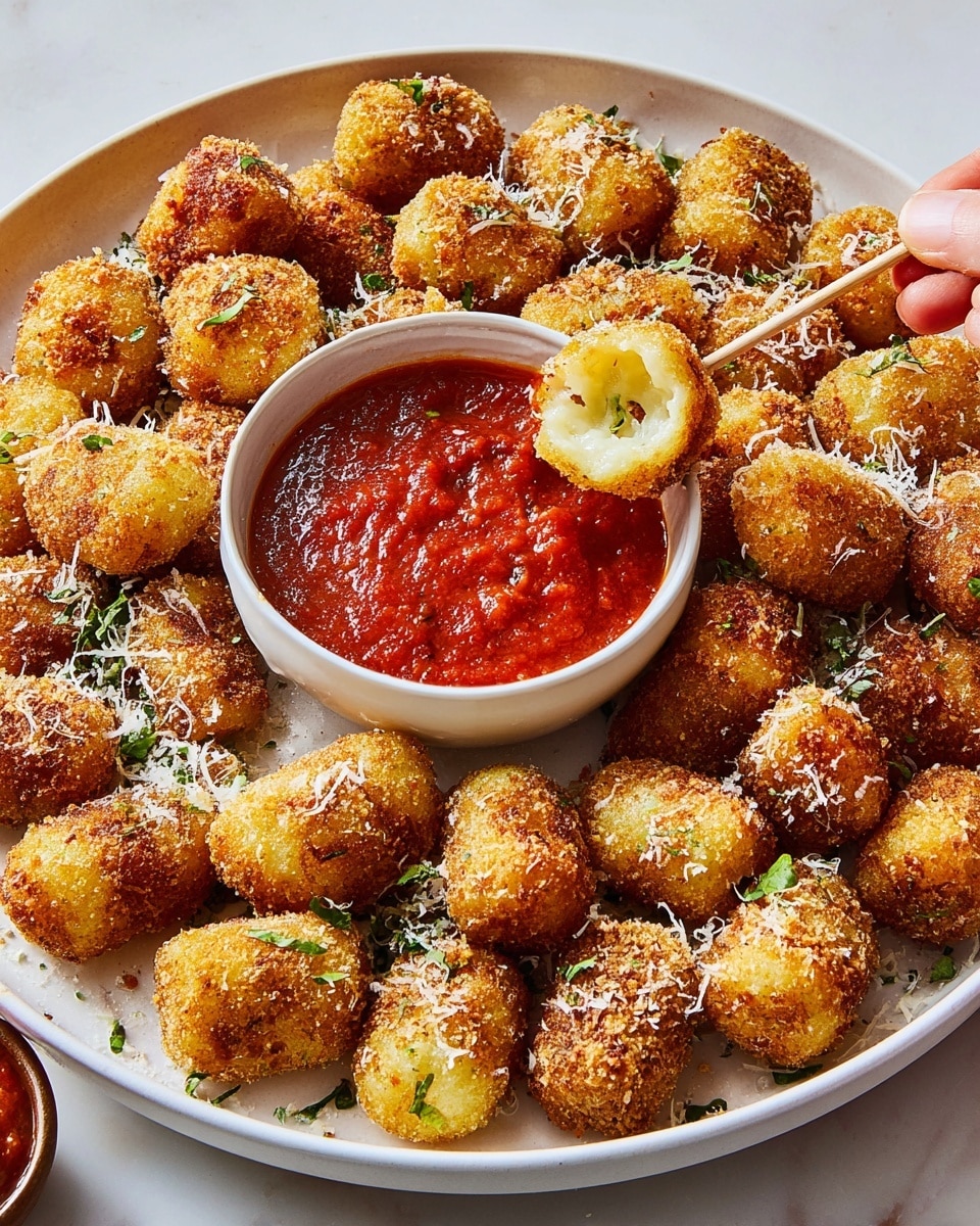 Fried Gnocchi Bites Recipe - Recipe Image