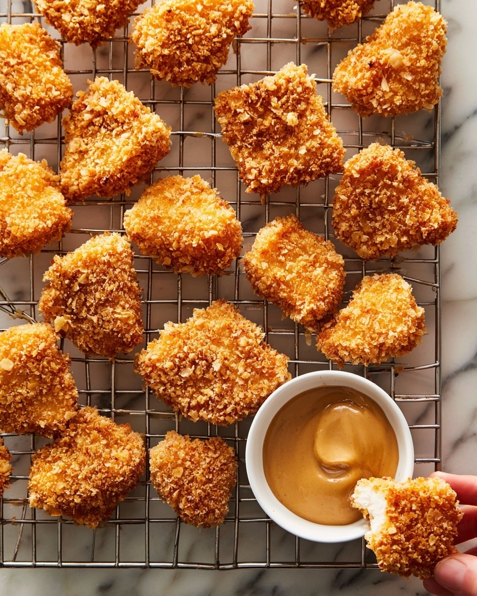 Crispy Baked Chicken Nuggets Recipe - Recipe Image