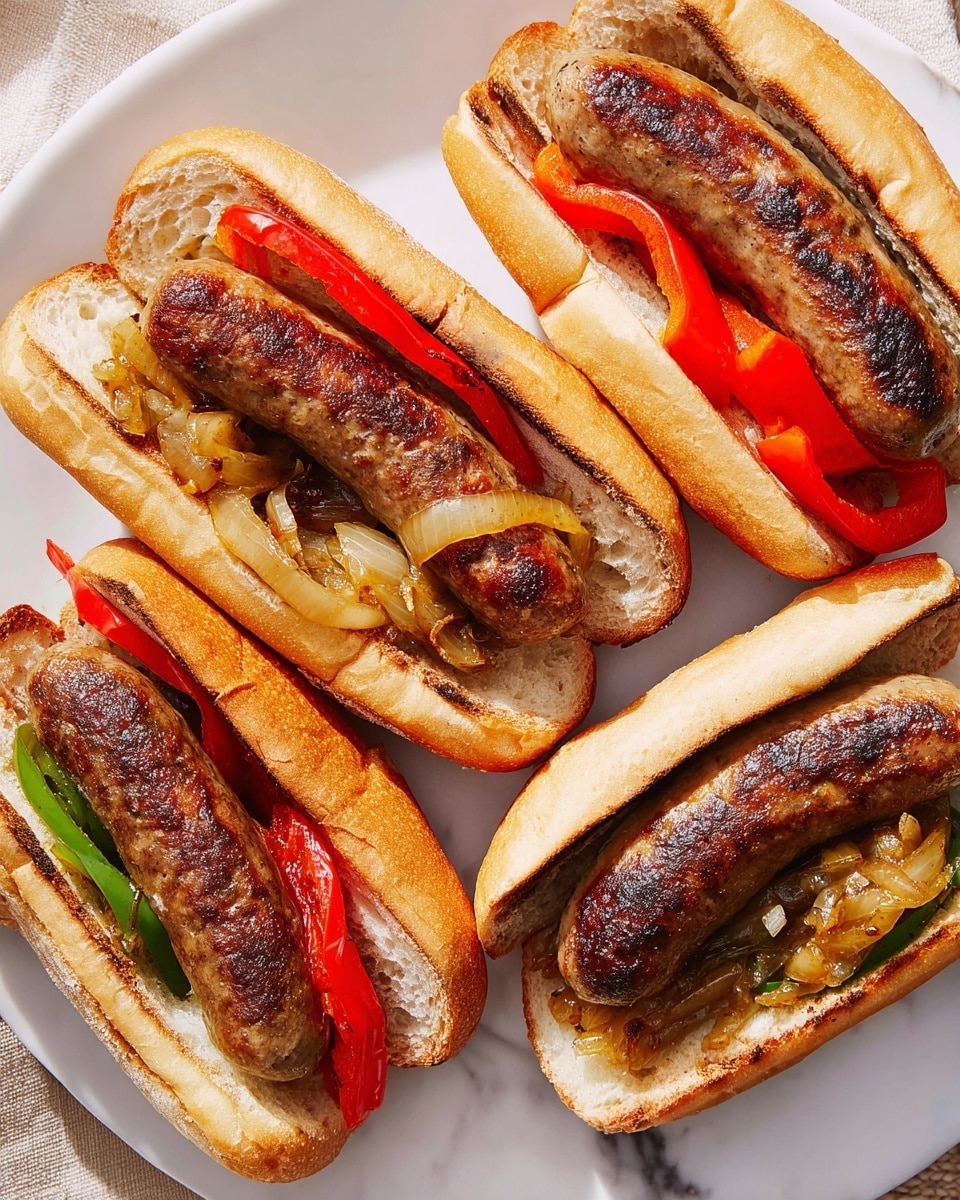 Grilled Beer Brats Recipe - Recipe Image