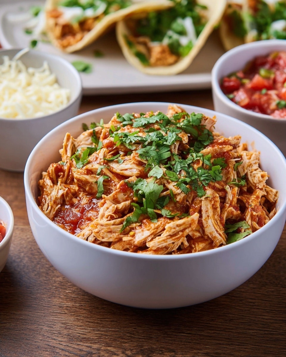 Crockpot Salsa Chicken Recipe - Recipe Image