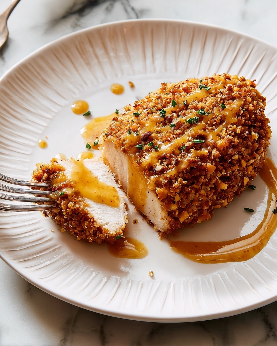 Maple Pecan-Crusted Chicken Recipe - Recipe Image