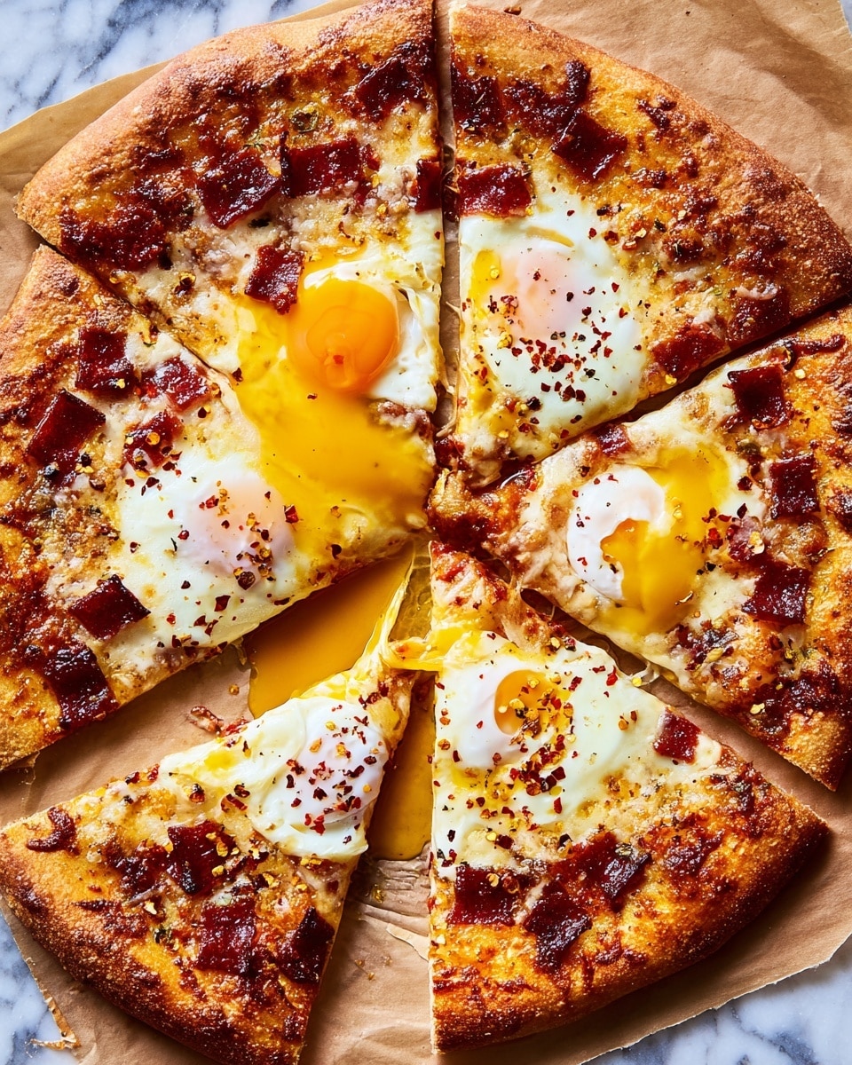 Carbonara Pizza Recipe - Recipe Image