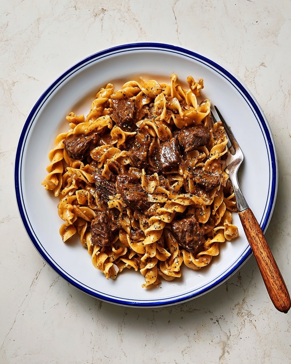 Amish Beef & Noodles Recipe - Recipe Image