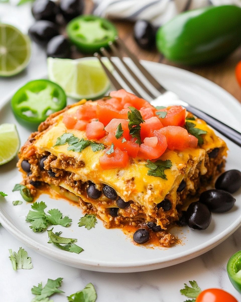 Beef Enchilada Casserole Recipe - Recipe Image