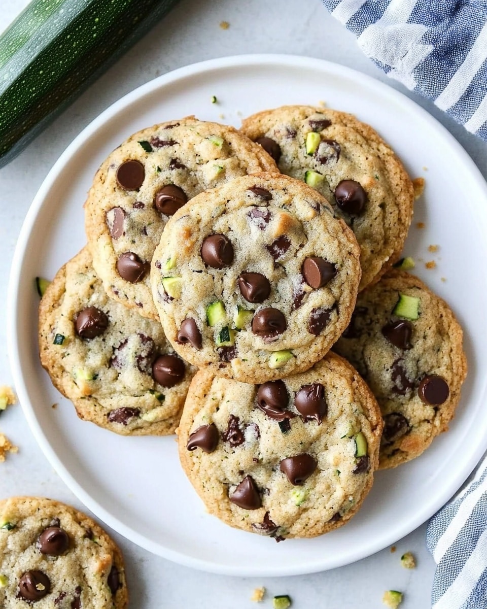 Zucchini Chocolate Chip Cookies Recipe - Recipe Image