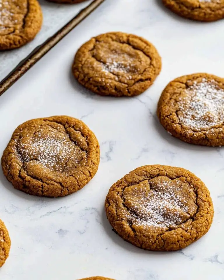 Soft Ginger Molasses Cookies Recipe
