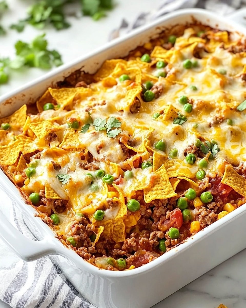 Walking Taco Casserole Recipe - Recipe Image