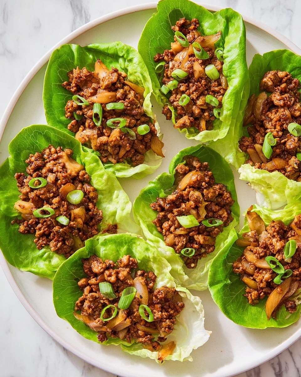 Copycat P.F. Chang's Chicken Lettuce Wraps Recipe - Recipe Image