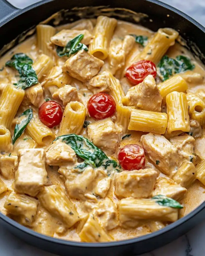 Tuscan Chicken Pasta Recipe