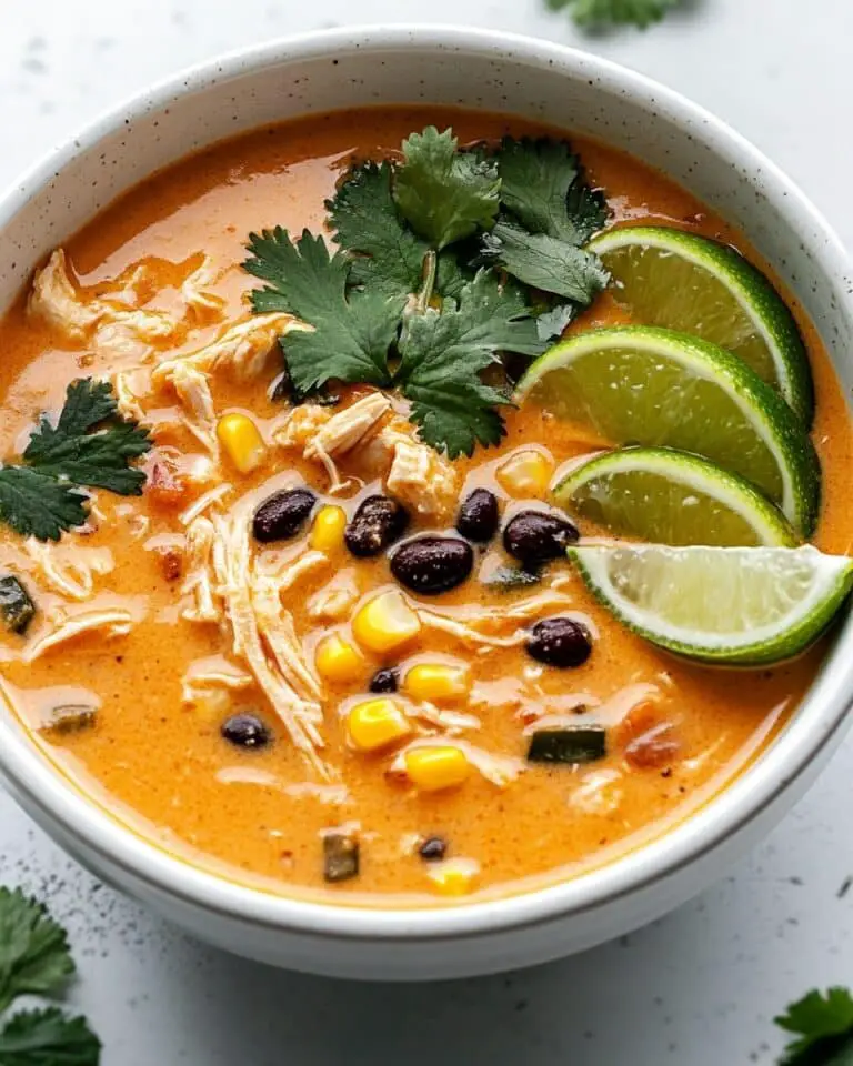 Easy Chicken, Poblano, and Black Bean Soup Recipe