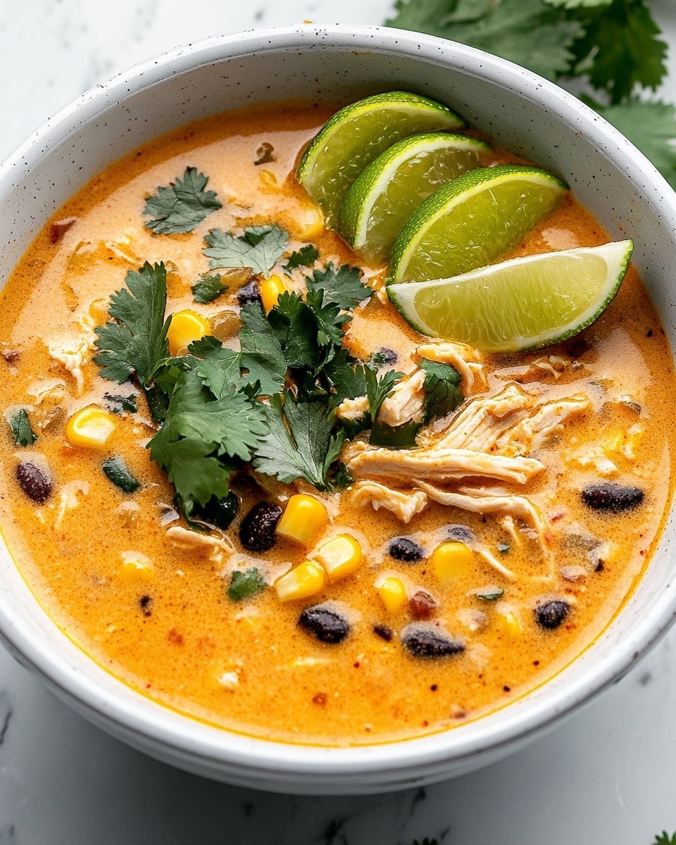 Easy Chicken, Poblano, and Black Bean Soup Recipe - Recipe Image